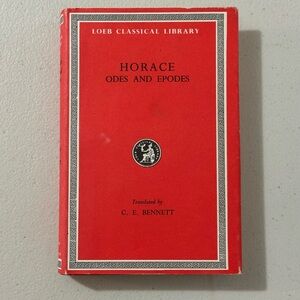 Loeb Classical Library - Horace: Odes and Epodes